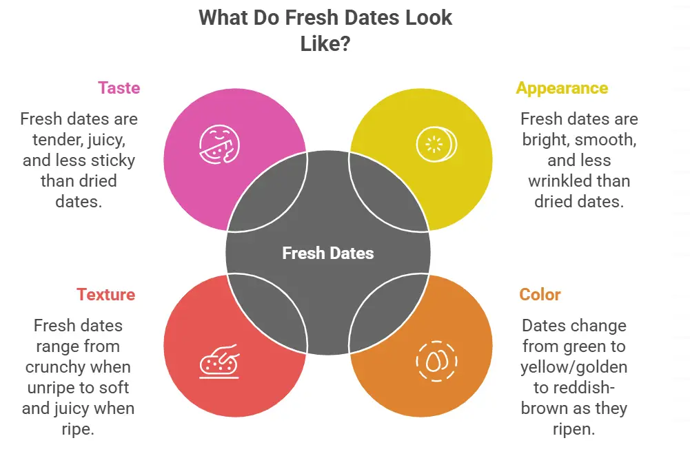 what do fresh dates taste like
