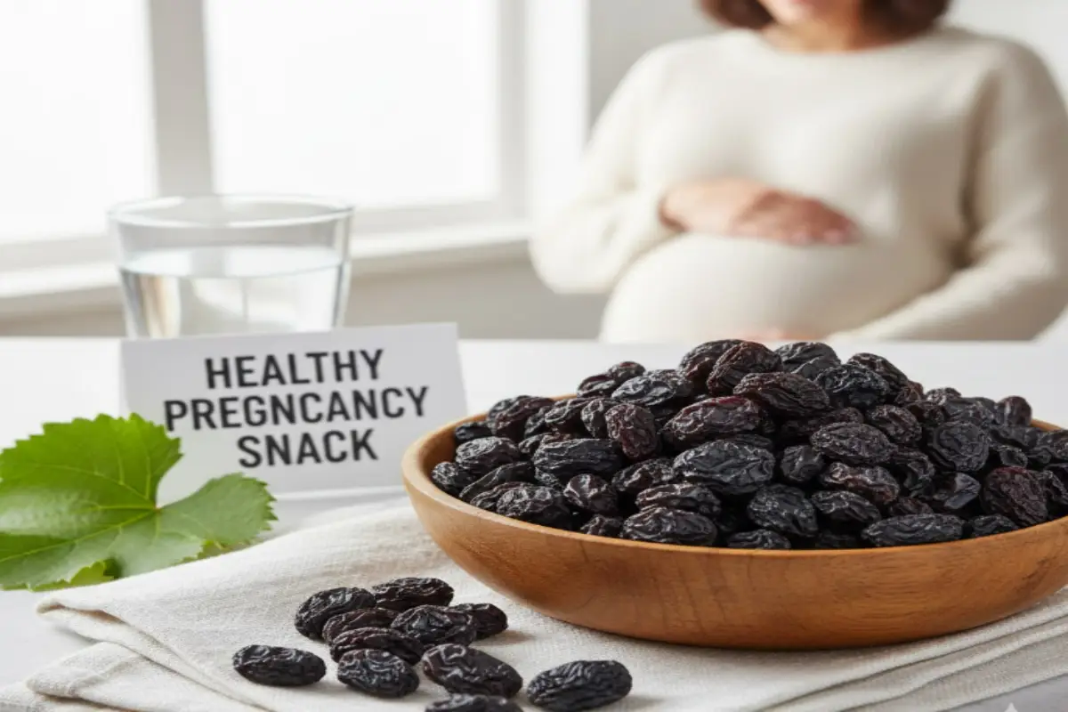 raisins during pregnancy first trimester