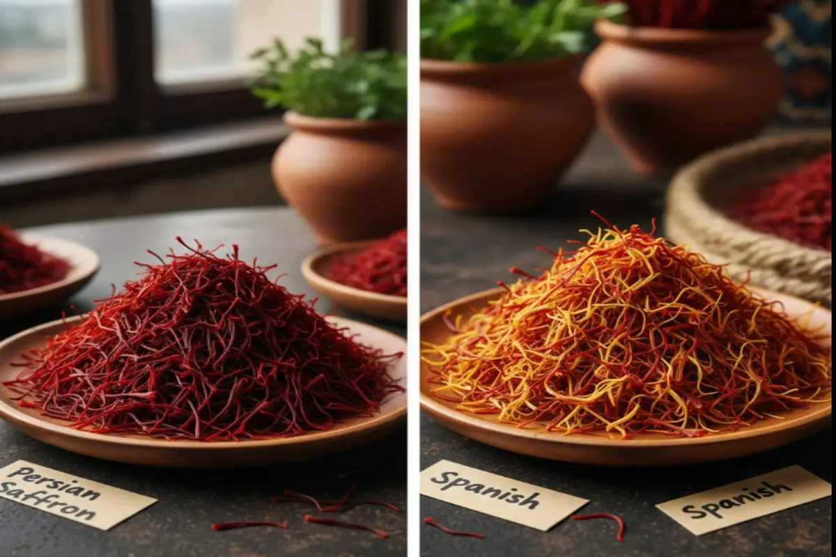 Spanish saffron vs Persian saffron