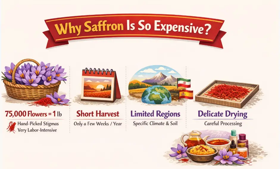why is saffron so popular 100