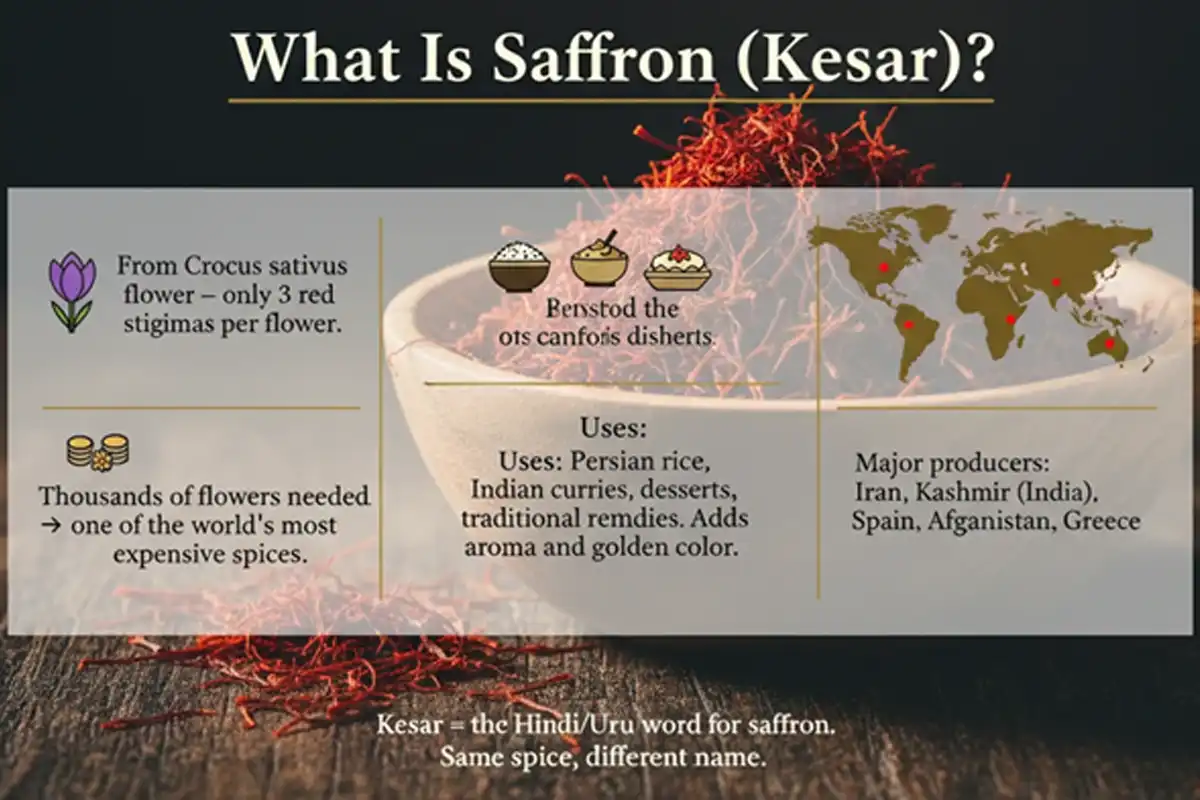saffron vs kesar